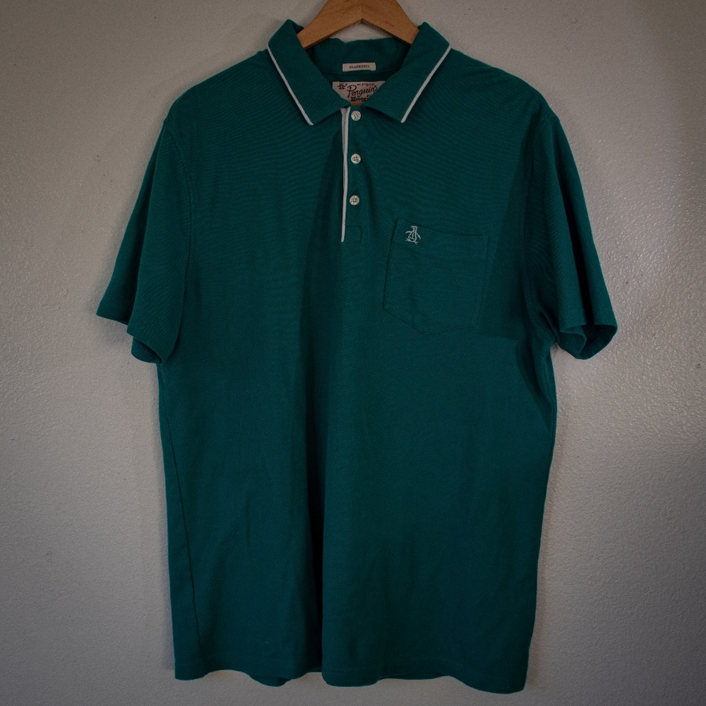 Original Penguin classic fit polo shirt